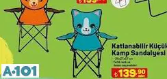 KATLANABİLİR KÜÇÜK KAMP SANDALYESİ